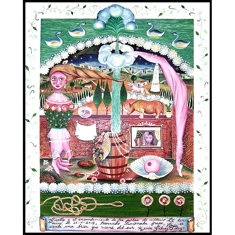 Giselle y el encantamiento de las perlas de cultivo